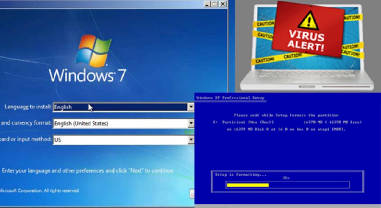Upgrades / Remoção de Virus / Configurações de Sistemas Operativos
