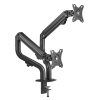 Suporte Duplo Monitor Mesa Iggual SPMP02 17-32