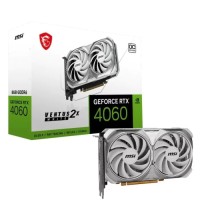 Placa Gráfica MSI GeForce RTX 4060 Ventus 2X 8G OC Branca
