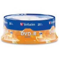 DVD-R Verbatim 16X - Pack 25