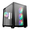 CAIXA ATX ABYSM DANUBE SAVA 285 BLACK BX203 4FAN ARGB