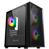Caixa ATX Unykach MIR B200 ARGB Preta