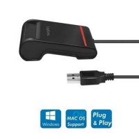 LEITOR DE SMART CARDS, CABO USB 2.0 PRETO
