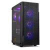 Caixa Micro-ATX Nox Infinity Beta Tempered Glass Preta