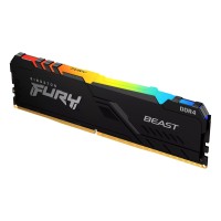 Memoria Kingston 16GB DDR4 3200MHz Fury Beast RGB (KF432C16BBA/16)