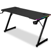Mesa Gaming Alpha Gamer Gemina RGB Preta