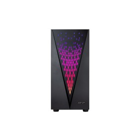 Caixa DANUBE KOLPA- ATX Gaming - Vidro temperado, Preta 1xUSB 3.0+2 xUSB2.0 FAN 12CM ARGB