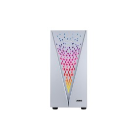 Caixa DANUBE KOLPA- ATX Gaming - Vidro temperado, Branca 1xUSB 3.0+2 xUSB2.0 FAN 12CM ARGB