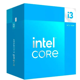 Processador Intel Core i3-14100F (14ª Geração) "Raptor Lake Refresh" 24-Core 3.5GHz c/Turbo 4.7GHz 5MB Cache Skt 1700
