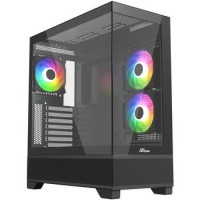 CAIXA ATX SLAYER RX36 CRYSTAL 3X FAN ARGB + CONT. 