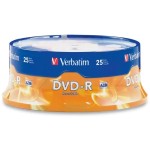 DVD-R Verbatim 16X - Pack 25