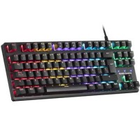 TECLADO GAMER MARS GAMING RGB, MKXTKLB, MECANICO, USB, PT