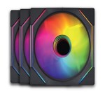 FX120-3DVIEW - SLAYER FAN 3X 120 INFINITY ARGB CENTER & SIDE MIRROR