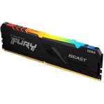 Memoria Kingston 8GB DDR4 3600MHz Fury Beast RGB (KF436C17BBA/8)