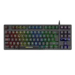 TECLADO GAMER MARS GAMING RGB, MKTKL, HIBRIDO, USB, PT