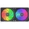 Pack 2 Ventoinhas CoolerMaster MasterFan SF240R RGB LED