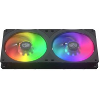 Pack 2 Ventoinhas CoolerMaster MasterFan SF240R RGB LED