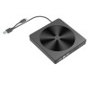DVDRW EXT SLIM BLUERAY RW5010BL01 8/24X, USB 3, PRETO