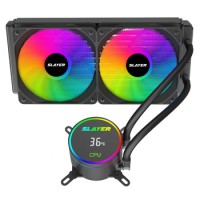 WATER COOLER SLAYER RX240 TEMPERATURA CPU ARGB AM5/LGA1700