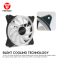 Pack 3 Ventoinhas Fantech Turbine RGB Control 120mm